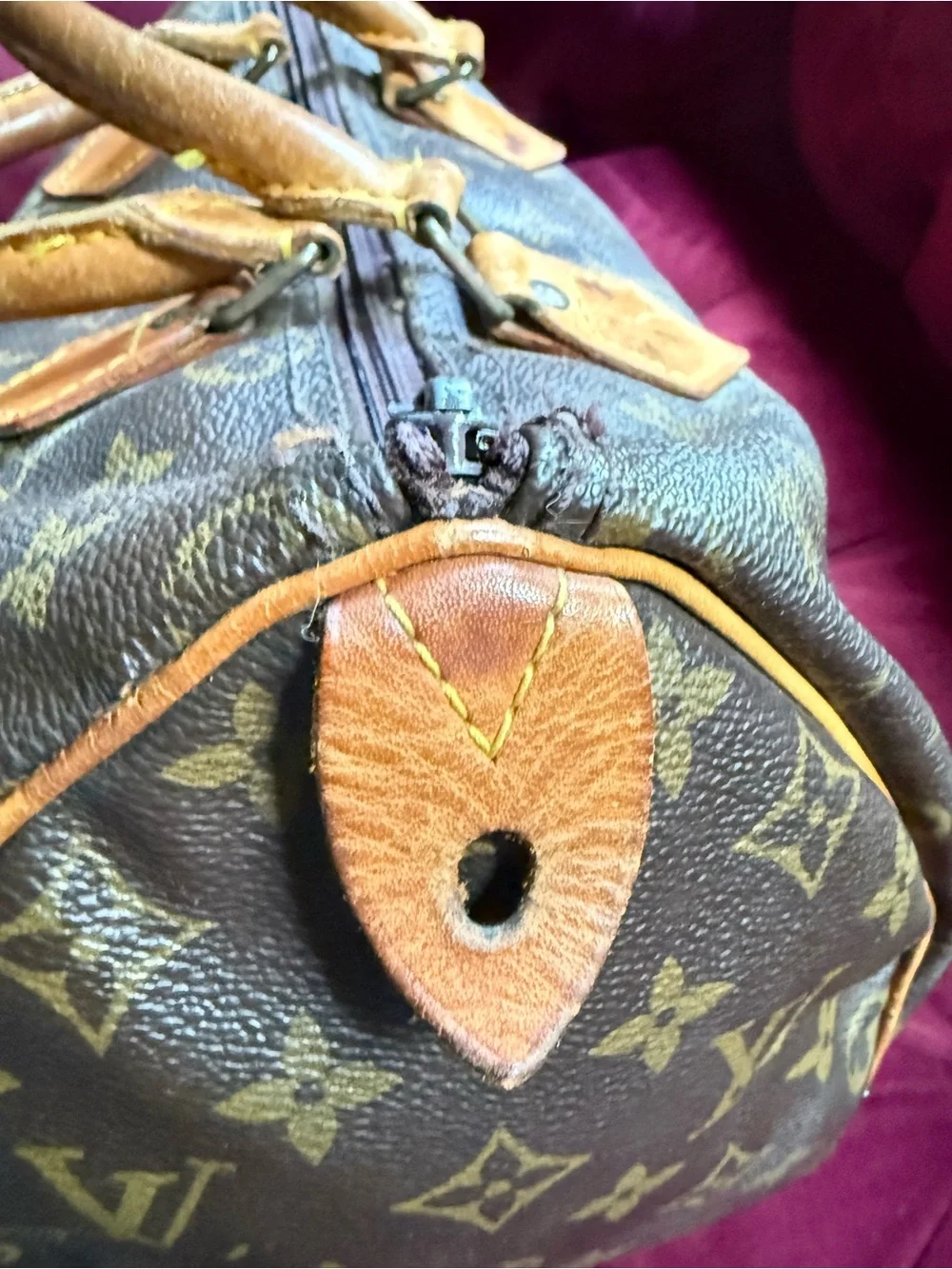 Vintage Louis Vuitton - Speedy 30 Handbag - Monogram Brown